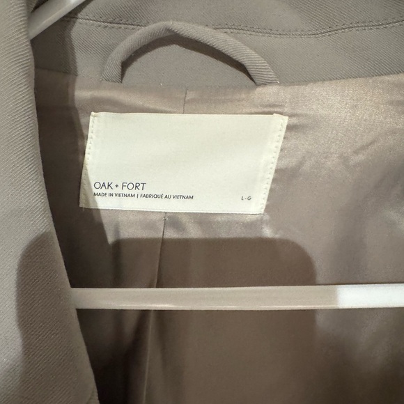 OVERSIZED BLAZER (PALOMA) - SIZE LARGE - OAK + FORT - Picture 5 of 8